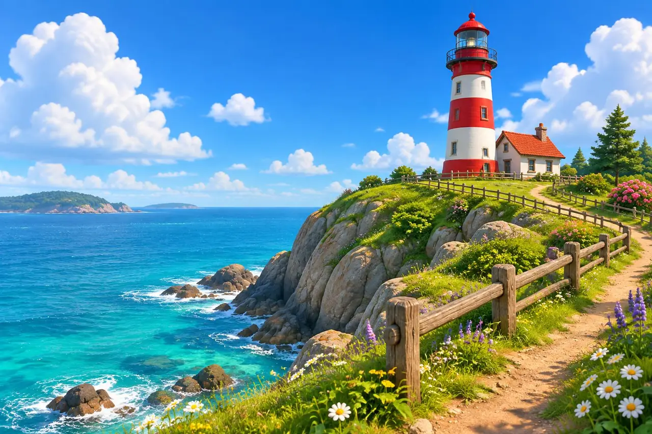 Lighthouse Point scenery