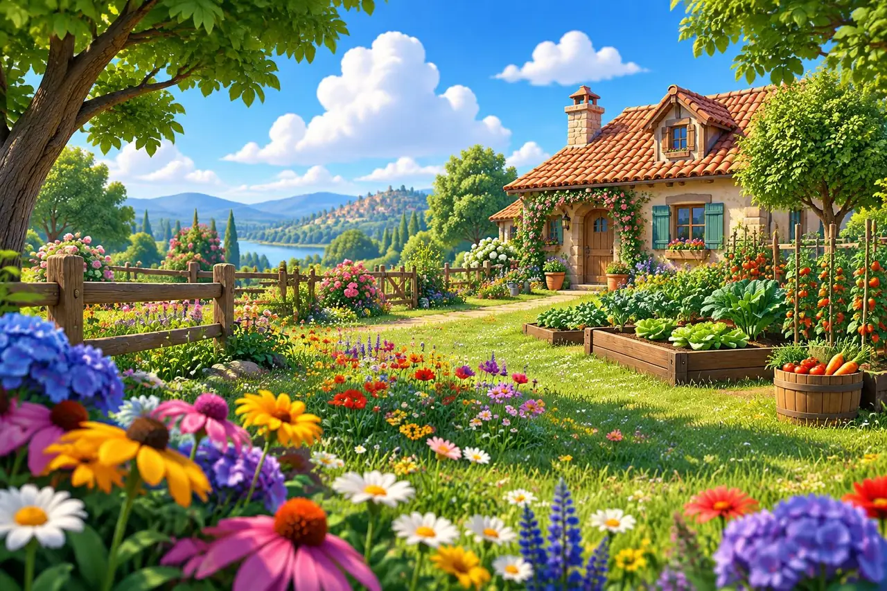 Wonder Garden scenery