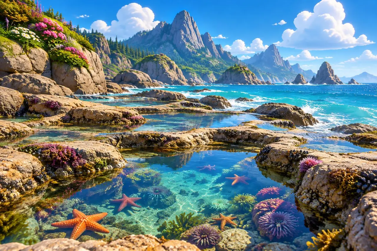 Tidepool Terrace scenery